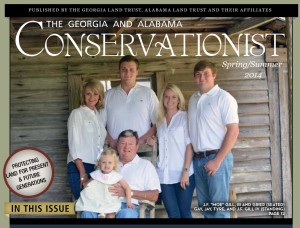 The Gill Family on the Cover of the latest Newsletter